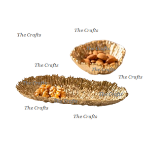 Juego de tres cuencos decorativos Aluminio Oro Color blanco Diferentes tamaños Cuenco decorativo con alta calidad - Product Image 4