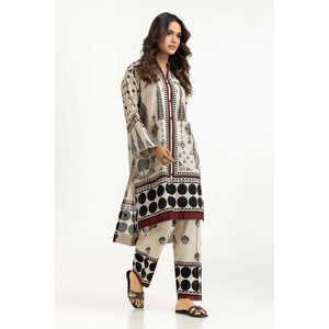 ชุดเซ็ต IUSTTS-2046 ลายพิมพ์ลำลอง แขนสามส่วน สำหรับฤดูใบไม้ผลิ/ฤดูร้อน - Product Image 4