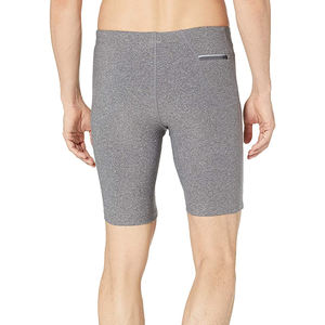 Short cargo de compression de fitness décontracté pour hommes, toile d'été respirante, séchage rapide, anti-rides, taille haute, élastique, teint uni - Product Image 4
