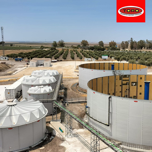 Stockage biologique sur mesure Réservoir de stockage d'eau modulaire à fond plat en plastique GRP - Product Image 6