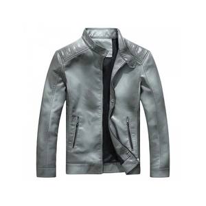 Veste en cuir PU de style motard pour homme, best-seller OEM, coupe ajustée de haute qualité, design tendance pour l'hiver - Product Image 6