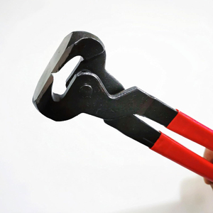 14 Inches Horse Farrier Tool <b>Horseshoe</b> Pliers Hoof Trimming Tool Horses Donkeys Rasp Hoof Cutter Professional Blacksmith Tools - Product Image 3