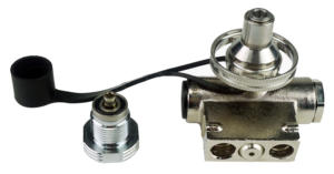 Régulateur à dégagement rapide Valve de bouteille de gaz en laiton haute pression Équipement de lutte contre les incendies avec structure de contrôle de l'oxygène - Product Image 3