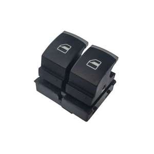 Interruptor de Apertura/Cierre de Ventana Doble Lado del Conductor para Caddy 2004 y Posteriores, Acabado Cromado (Por Pieza) Número OEM. 5K3959857 - Product Image 1