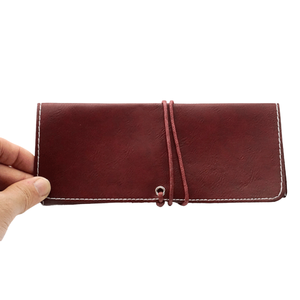 Étui à lunettes en cuir de haute qualité, support de lunettes de soleil pliable de luxe - Product Image 6