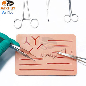 ชุดฝึกเย็บแผลสเตนเลสสตีลคุณภาพสูงปรับแต่งได้ออกแบบล่าสุดชุดเครื่องมือผ่าตัดทั่วไปขายส่ง - Product Image 2