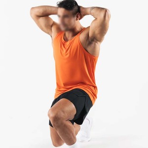 Débardeurs d'Entraînement Athlétique en Tissu de Coton Léger à Séchage Rapide pour Hommes - Product Image 2