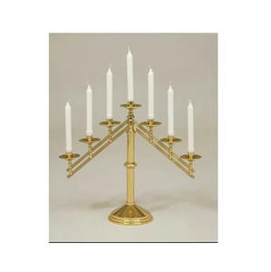 Meilleures ventes Candélabre décoratif de mariage à domicile Bougeoir à 7 bras pour Noël Fabriqué à la main avec une finition de haute qualité - Product Image 1