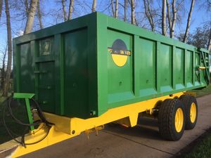 Semirremolque de Cama Baja Hidráulico TRAILER, Aleación de Aluminio, Capacidad de Carga de 25001-30000 kg, Remolque de Camión de Origen DE, 12 m - Product Image 2