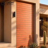 Panneaux muraux en fibrociment texturé Eco Brick 12 mm pour revêtement extérieur de villas en Arabie Saoudite, ignifuges, pour architectes