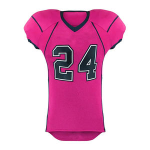 Conception personnalisée de haute qualité votre logo personnalisé meilleur matériau marque privée 2025 prix pas cher uniforme de football américain du nouvel an - Product Image 5