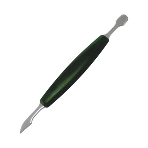 <b>Cuticle</b> Pushers And Cutter Wholesale Price Double Ended Nail <b>Tools</b> Stainless Steel Nail <b>Cuticle</b> Pusher Spoon - Product Image 2