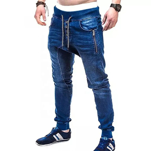 Jeans de Mezclilla Vintage de Invierno para Hombre, de Alta Calidad, Transpirables, con Botones, Estampados, Estilo Urbano, Lavado Desgastado, Corte Ajustado - Product Image 1