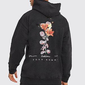 Custom Streetwear 400Gsm Pullover Hoodie Men High Quality <b>Oversized</b> Two Piece <b>Sweatpants</b> and Hoodie Set Men Tracksuits - Product Image 5