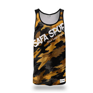 SAFA SPORTS Custom Printed Lightweight Dry Fit Paintball Jersey High Quality Tank with Best Design Custom Sports Jersey - Product Image 1