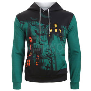 Directo de fábrica cómodo invierno con capucha cremallera diseño sublimación sudaderas con capucha liso teñido transpirable patrón sólido al por mayor barato - Product Image 2