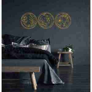 Fabricante de decoración de dormitorio abstracto de arte de pared clásico de diseño personalizado de La India con calidad de exportación - Product Image 2