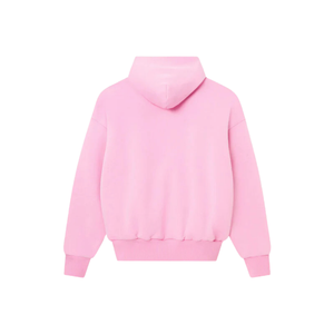 Double-Layered Oversized Zip <b>Hoodie</b> <b>Pink</b> Oversized & Cropped Double Layered 320 Gsm Per Layer 70% Cotton 30% Polyester - Product Image 5