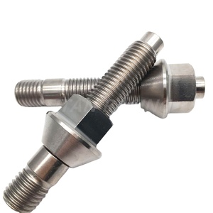 Aangepaste Gr5 Titanium Stud Conversie Kit M 14X1.25X77Mm Zeskant Wielmoeren En Bout Met Titanium Stud Kit Race Auto-Onderdelen - Product Image 1