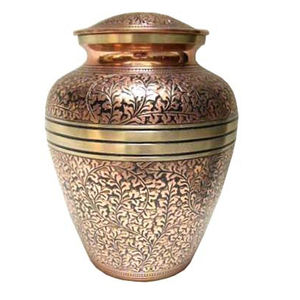 Urne de crémation en laiton, gravure, cendres funérailles artisanales, meilleure vente, cendres humaines, qualité supérieure - Product Image 4