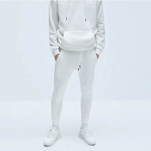 Trending Winter Streetwear Conjunto de dos piezas Ropa deportiva de calidad superior Personalizar su propio logotipo Conjunto de chándal Cremallera completa 100% algodón - Product Image 2