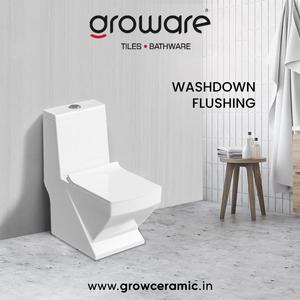 Vente en gros d'articles sanitaires exclusifs ensemble de toilettes allongées Inodoro salle de bains placard à eau Siphonic ONE Piece Wc en céramique toilette - Product Image 4