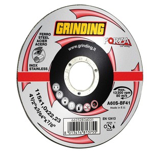 Disco Abrasivo Plane Force para Acero Inoxidable mm. 115x1,0x22,23 - Product Image 1
