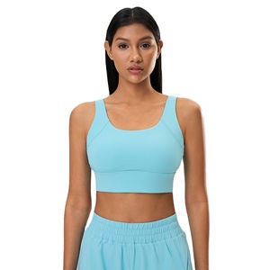 Soutien-gorge de sport écologique pour femme, sans coutures, respirant, rembourré, sans armatures, pour la gym, le yoga et les entraînements - Product Image 5