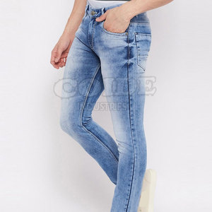 กางเกงยีนส์ซักได้สำหรับผู้ชายกางเกงสำหรับผู้ชายดีไซน์ล่าสุด OEM ระบายอากาศได้ดี - Product Image 3