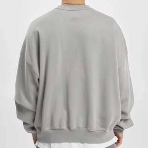 Precio barato hombro caído de gran tamaño de alta calidad hecho 2025 nuevos diseños al por mayor nueva llegada ropa de calle sudaderas con capucha hombres sudaderas - Product Image 3