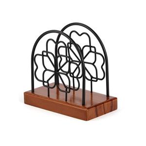 Porte-serviettes en fer au design magnifique, qualité supérieure, couleur noire, porte-papier de soie pour fournisseur en gros - Product Image 3