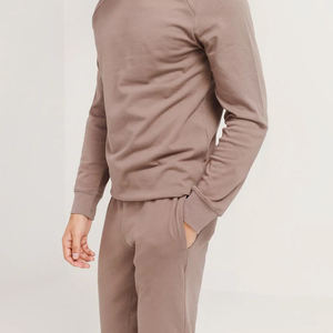 Traje de entrenamiento Chándal deportivo para hombre Último traje de sudor de algodón Pedido a granel Trajes de sudor Logotipo personalizado - Product Image 5