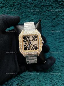 2025 Meilleur vendeur fournisseur fabricant grossiste exportateur bon prix Vvs Icedout montres pour hommes femmes cadeaux d'anniversaire - Product Image 2