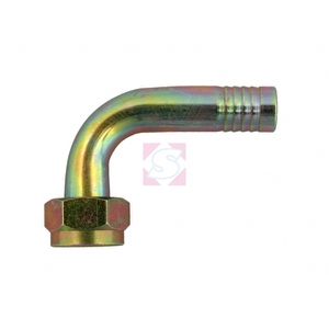 Curva di tubo a 90° con dado 1 BSP per 1 tubo - Product Image 1