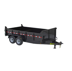 Remolque de granja económico a la venta Remolque de alta capacidad para transporte de granja Remolque de granja de carga pesada a la venta a bajo costo - Product Image 3