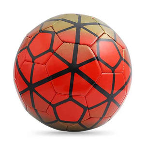 Ballon de football d'entraînement hybride personnalisé, nouvelle conception 2025, couleur personnalisée, taille personnalisée, cousu à la machine, matériau PU, logo du client - Product Image 1