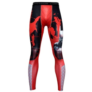 กางเกงเลกกิ้ง MMA กางเกงรัดกล้ามเนื้อสำหรับผู้ชาย สำหรับฝึกซ้อมมวย MMA ออกแบบเองได้ กางเกงเลกกิ้งสำหรับยิมและคลับมวย - Product Image 2