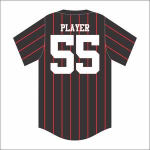 2025 nueva ropa deportiva con logotipo personalizado al por mayor Jersey de béisbol transpirable de secado rápido para hombres con opción de talla grande bordada - Product Image 1