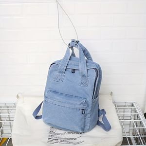 Mochila vaquera informal Vintage de calidad superior para mujer, hecho a mano ecológico accesorio de moda, oferta de venta completa - Product Image 1