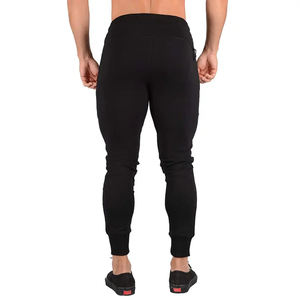 Venta al por mayor de pantalones unisex ligeros de algodón poliéster gimnasio Jogger Trendy Mid Flat Workout Fitness Sports Trackpants cintura elástica - Product Image 3
