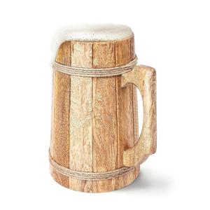 MEJOR VENTA CALIENTE JARRA DE CERVEZA DE MADERA ÚNICA LOOKS NUEVA LLEGADA PRECIOS MÁS BARATOS Ecológico Diseño contemporáneo de alta calidad - Product Image 2