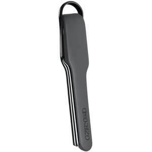 Presse-ail en acier (18 cm) auto-nettoyant chromé et noir 0024 420 - Product Image 3