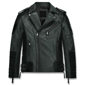 แจ็กเก็ตหนังสำหรับผู้ชายปรับได้สำหรับฤดูหนาว - Product Image 6