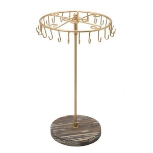 Présentoir à bijoux fait main en laiton couleur or, design unique, taille personnalisée, présentoir à bijoux en forme d'arbre en vrac - Product Image 4