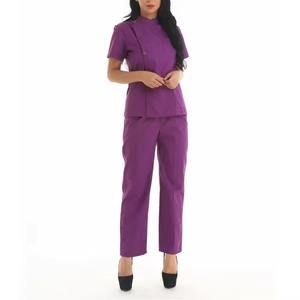 Conjuntos de uniformes de enfermera de manga corta Unisex de alta calidad, traje de uniforme personalizado, uniformes de Hospital, conjunto de uniformes médicos de enfermería - Product Image 1