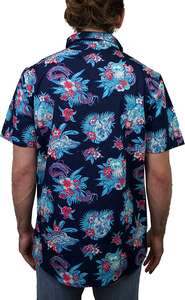 2025 Summer New Style Men's Casual <b>Hawaiian</b> <b>Shirt</b> Breathable Knitted Fabric Fashion Button-Down Design <b>Cheap</b> Wholesale Rate - Product Image 4