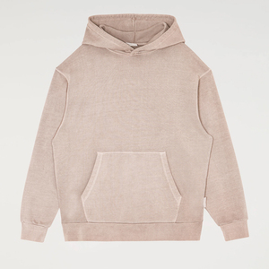 Sweat à capuche lavé pour hommes sweats à capuche en coton biologique pour hommes sweat-shirt en polaire personnalisé pull surdimensionné pour hommes avec capuche - Product Image 4