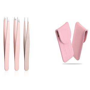 ชุดแหนบคิ้วสเตนเลสแบบปากแบนสติกเกอร์ตาสองชั้น - Product Image 3