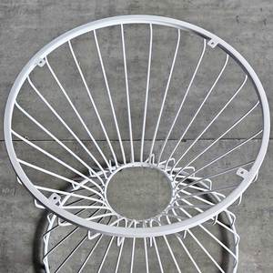 Antique Industrial Design Style Iron Legs for Hourglass-Shaped Cafe <b>Table</b> with 60cm Top for Restaurant Living Room-CHBCF009 - Product Image 5