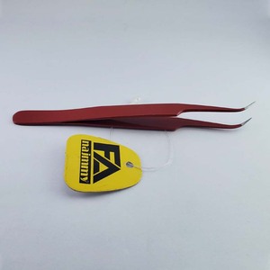 Pinzas para pestañas con logotipo personalizado y Punta puntiaguda - Product Image 4